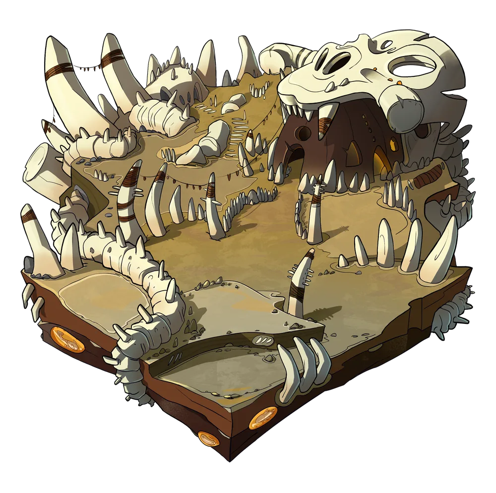 Bone terrain, tier 5