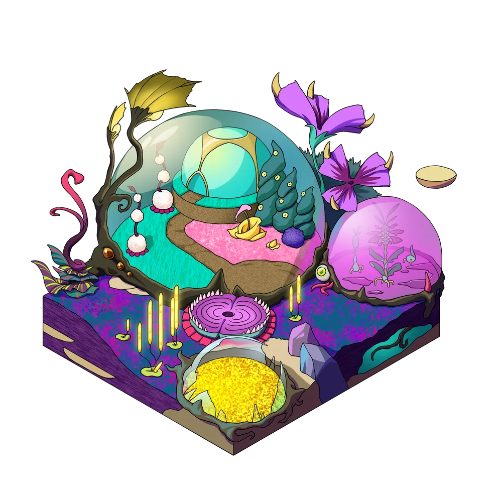 Botanical terrain, tier 4