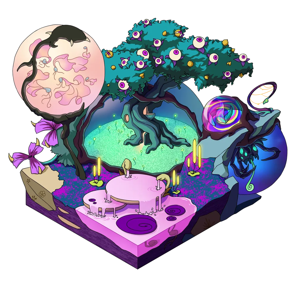 Botanical terrain, tier 5