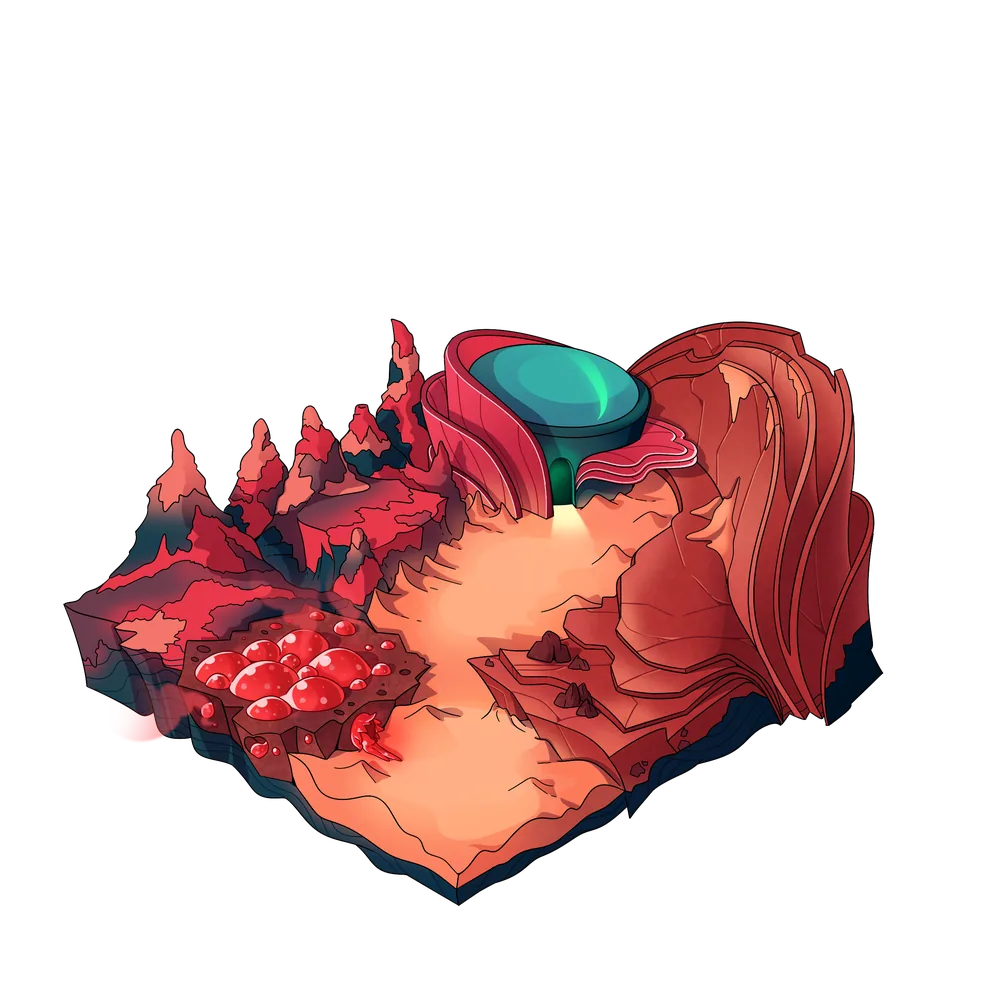 Crimson terrain, tier 2