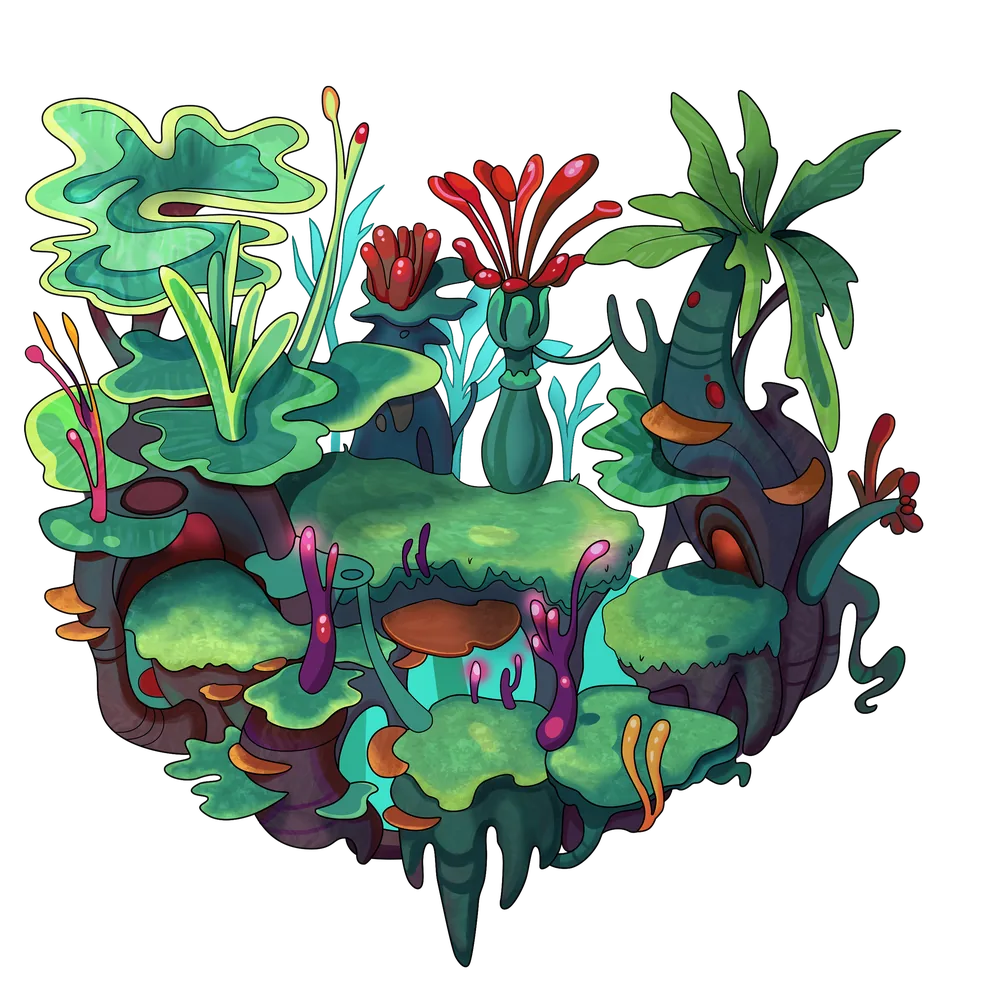 Jungle terrain, tier 4