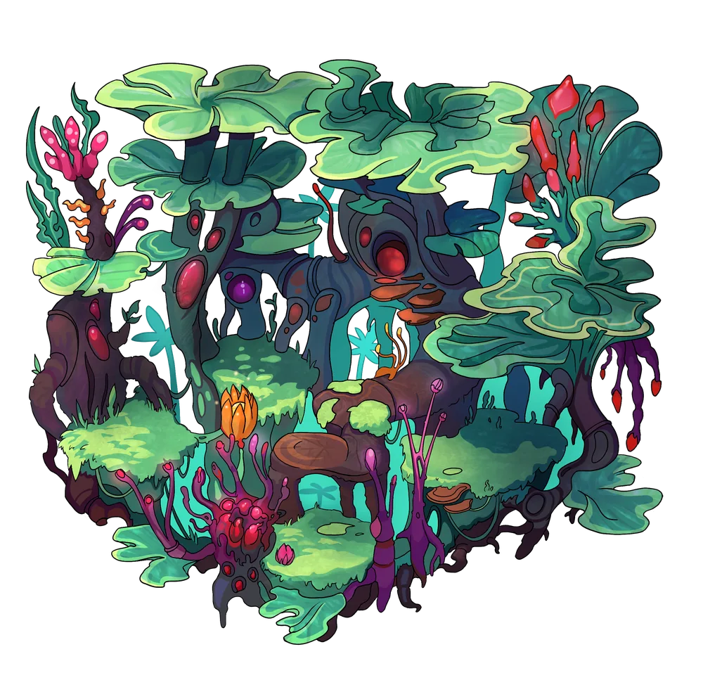 Jungle terrain, tier 5