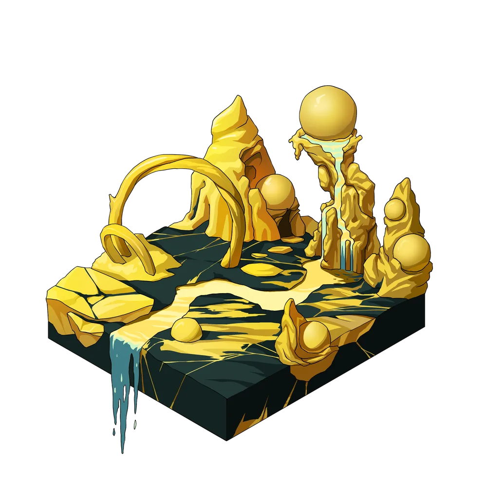 Luster terrain, tier 1
