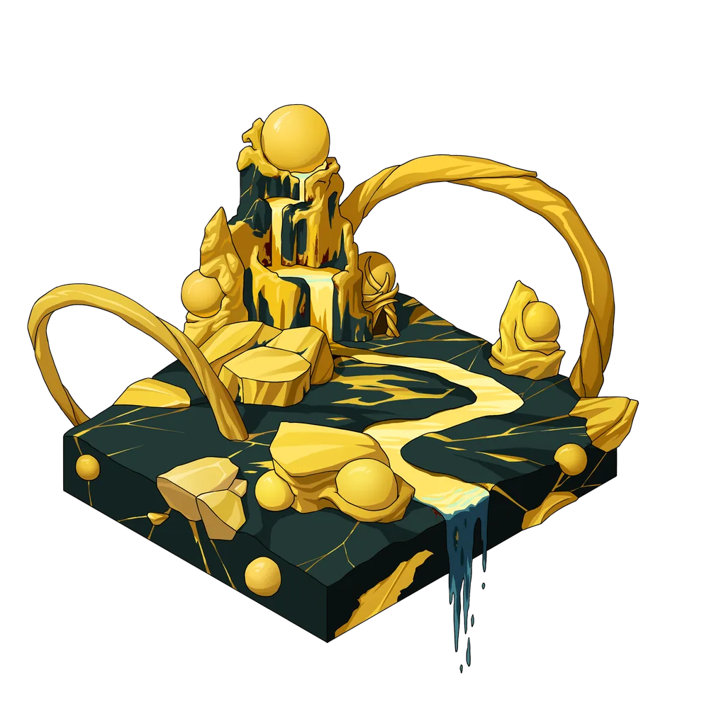 Luster terrain, tier 2