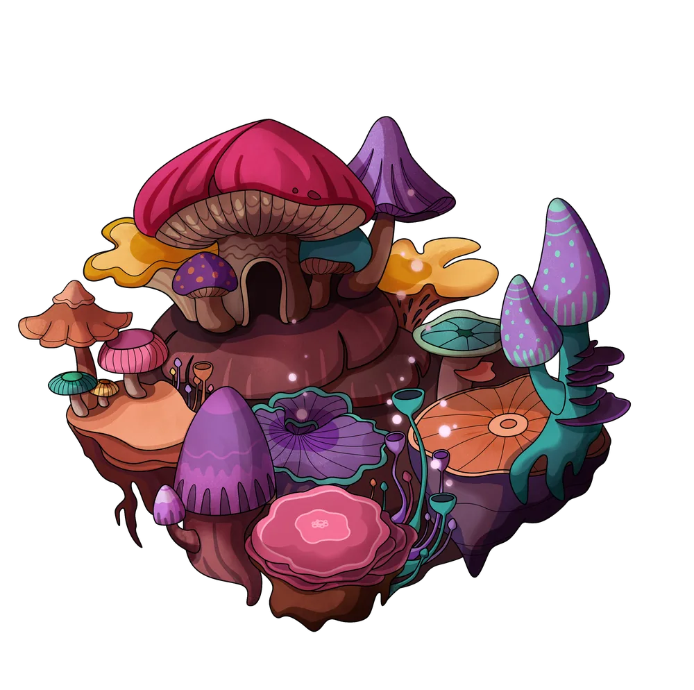 Mycelium terrain, tier 3