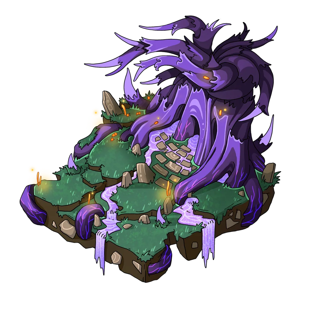 Mystic terrain, tier 3
