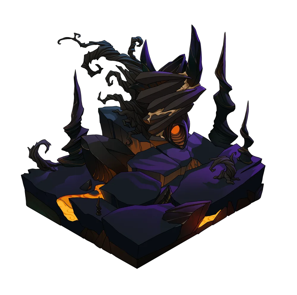 Obsidian terrain, tier 3
