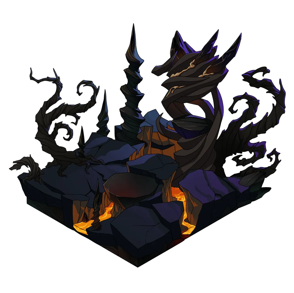 Obsidian terrain, tier 4
