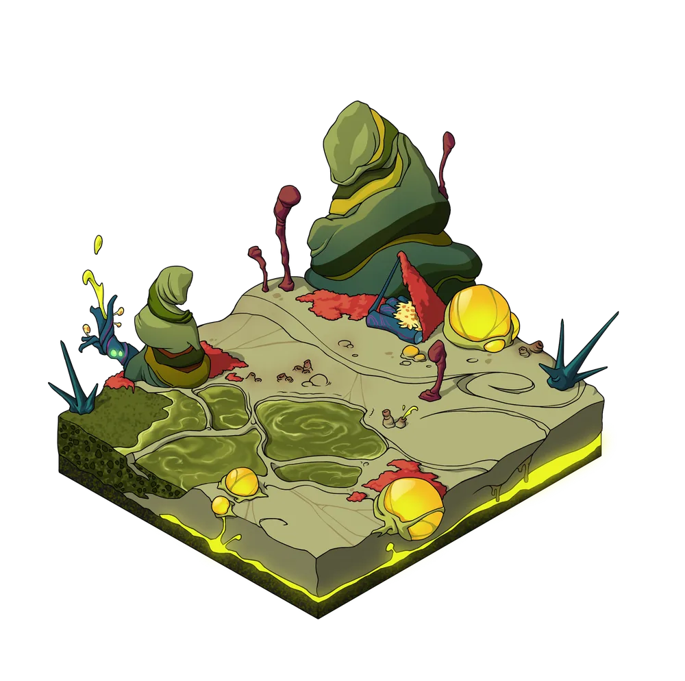Plague terrain, tier 1
