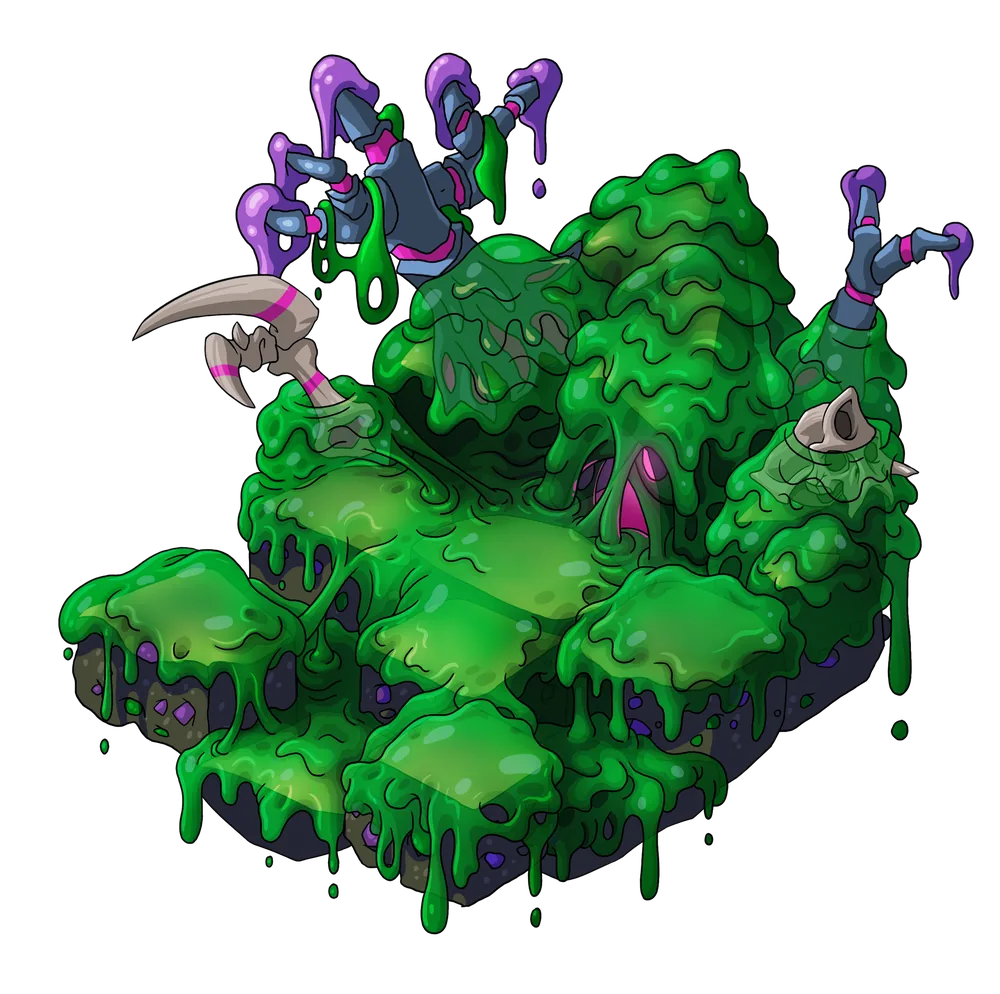 Sludge terrain, tier 4