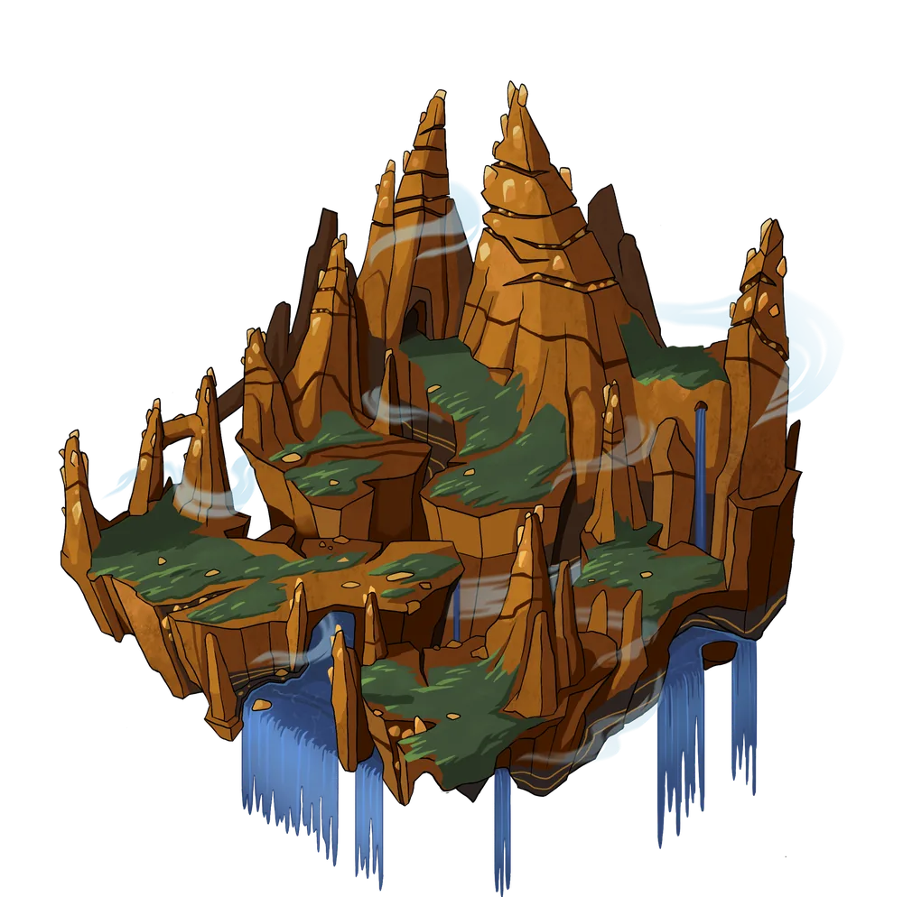 Spires terrain, tier 3