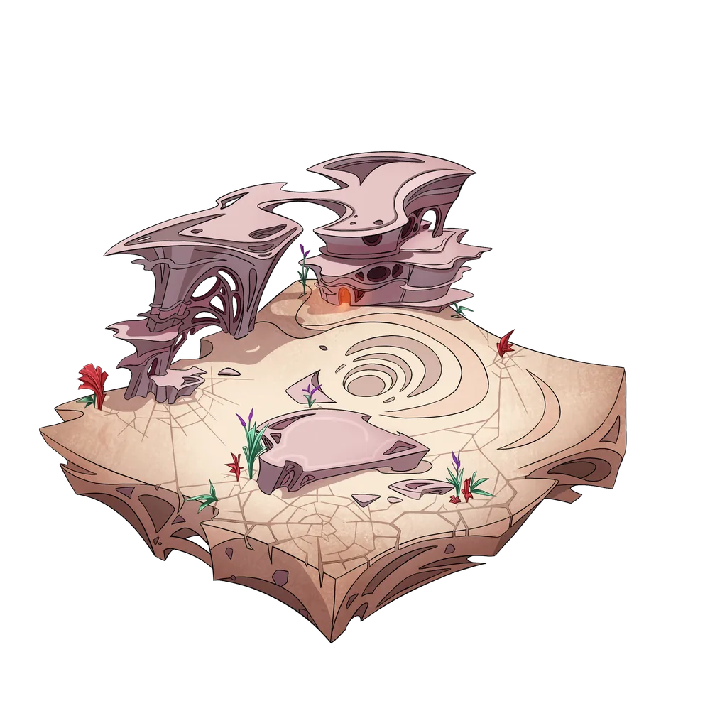 Splinter terrain, tier 1