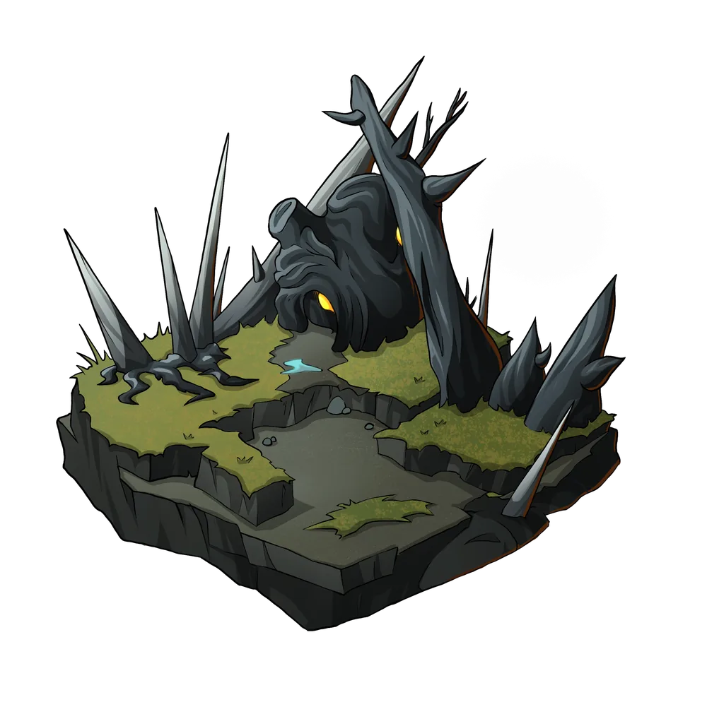 Thornwood terrain, tier 1