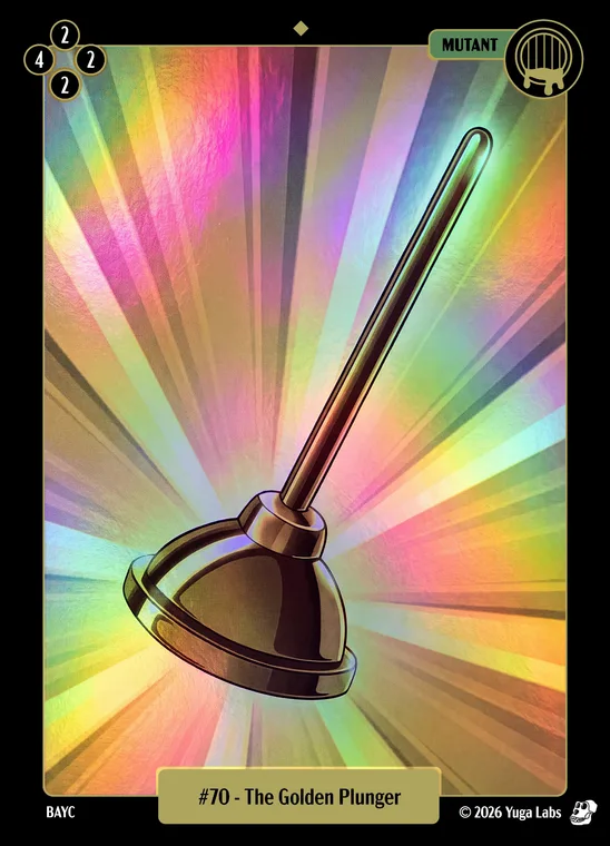 The Golden Plunger Foil