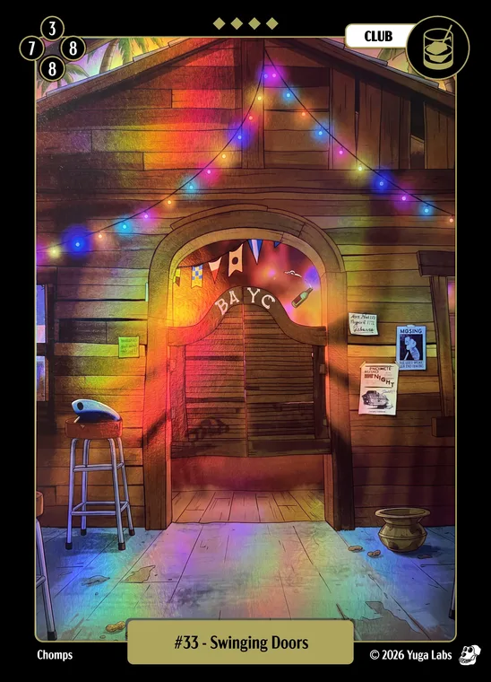 Swinging Doors Foil