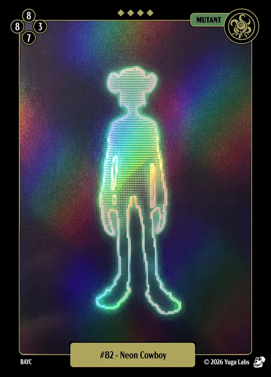 Neon Cowboy Foil