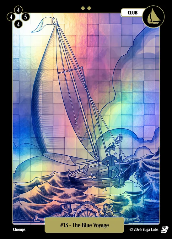 The Blue Voyage Foil
