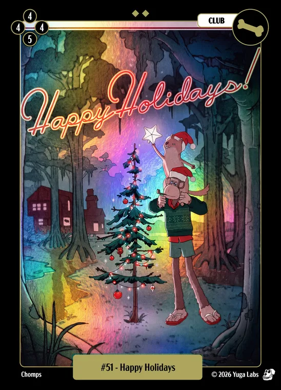 Happy Holidays Foil