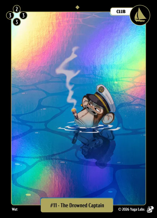 The Drowned Captain Foil