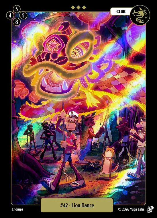 Lion Dance Foil