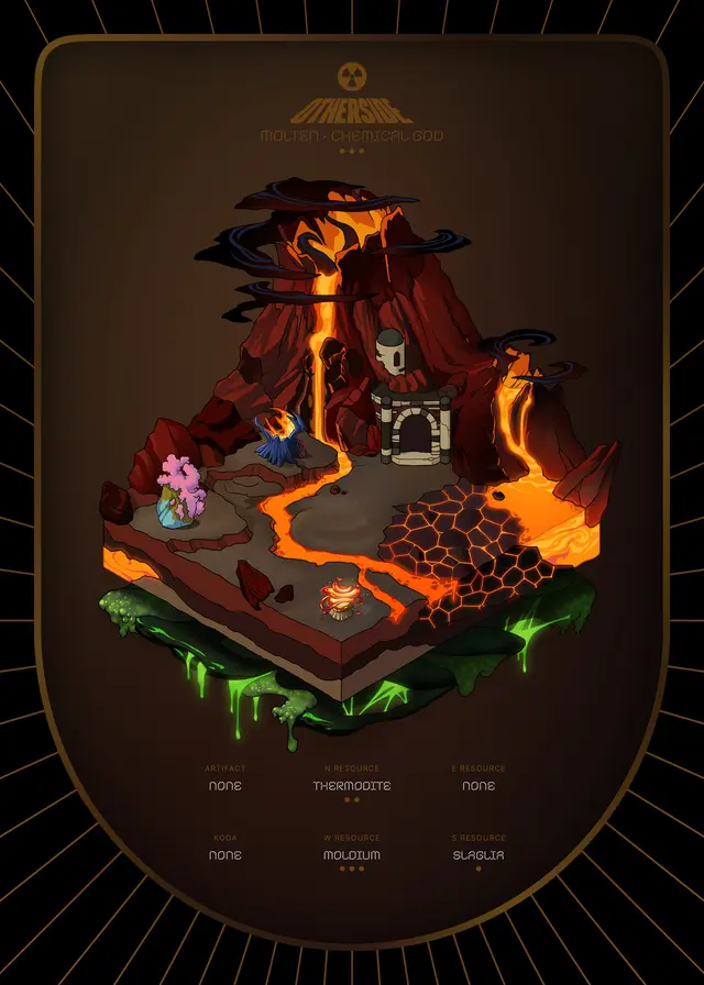 Otherdeed #10756 — Molten