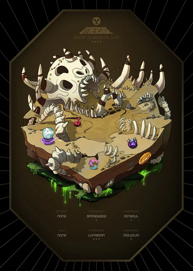 Otherdeed #11855 — Bone