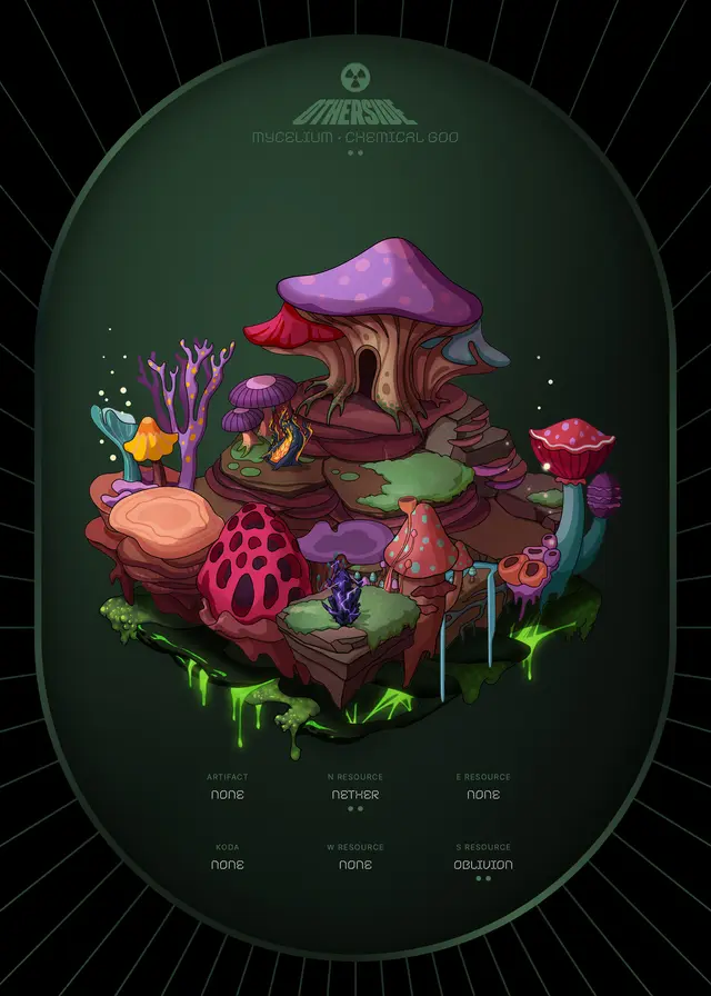 Otherdeed #12367 — Mycelium