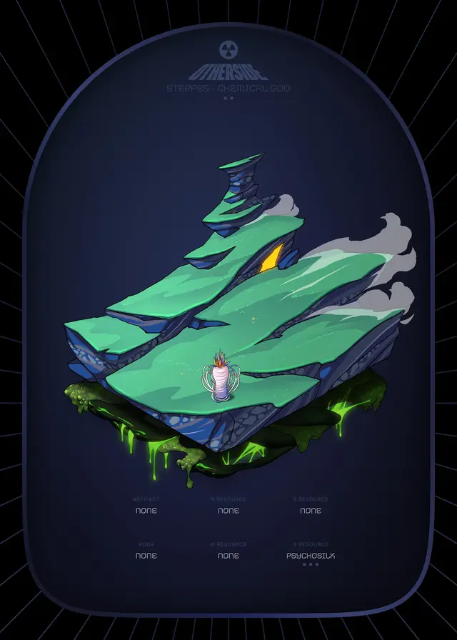 Otherdeed #14447 — Steppes