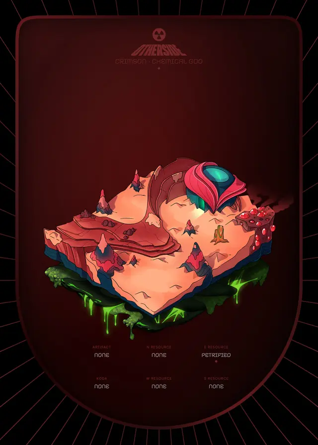 Otherdeed #15348 — Crimson