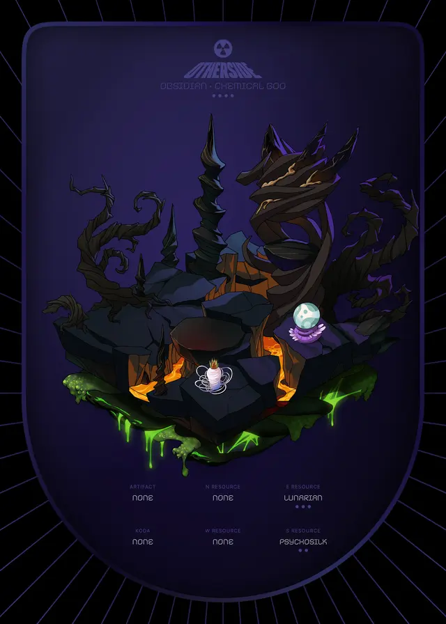 Otherdeed #15959 — Obsidian