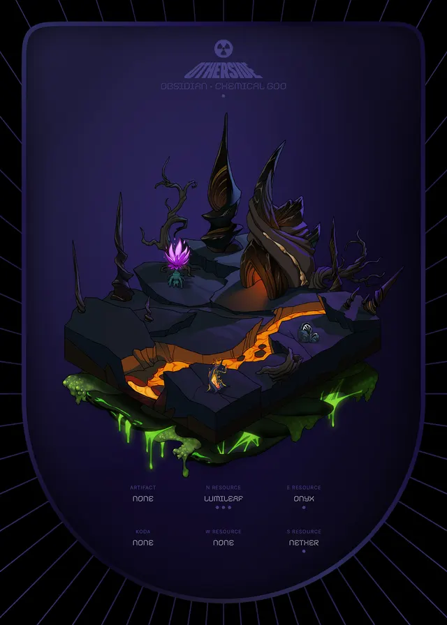 Otherdeed #16708 — Obsidian