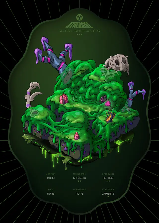 Otherdeed #17665 — Sludge