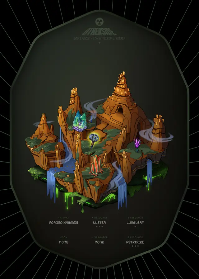 Otherdeed #17799 — Spires
