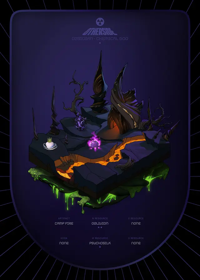 Otherdeed #18601 — Obsidian