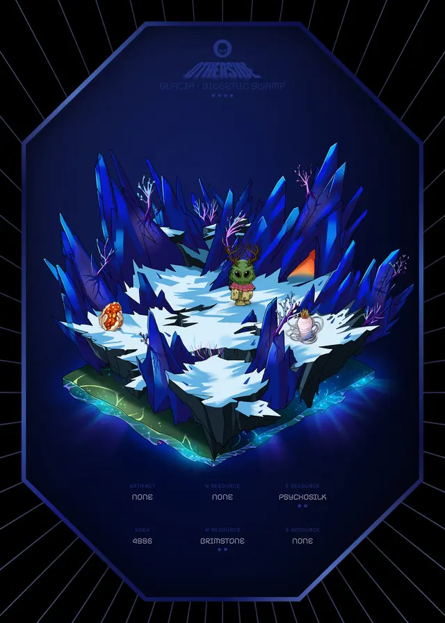 Otherdeed #2107 — Glacia