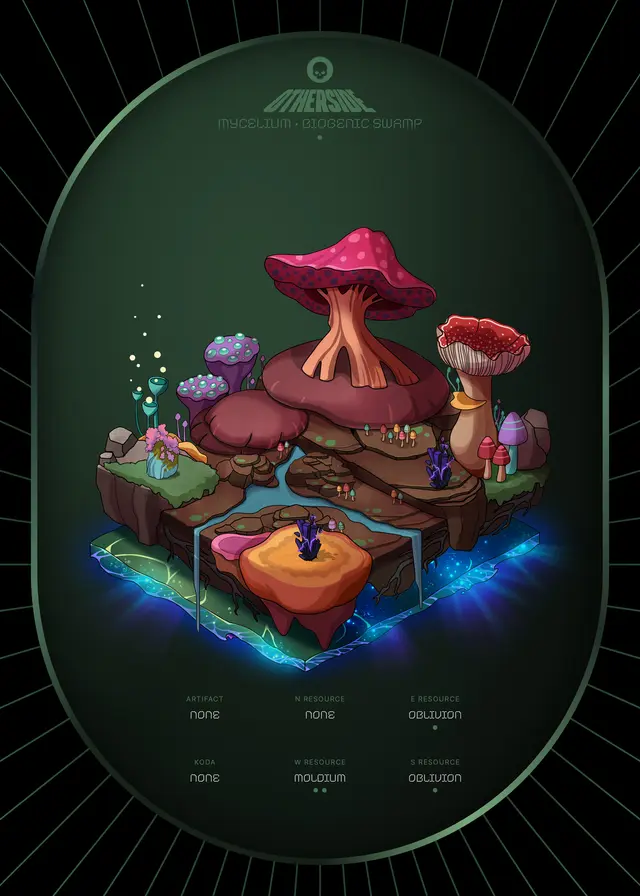 Otherdeed #214 — Mycelium