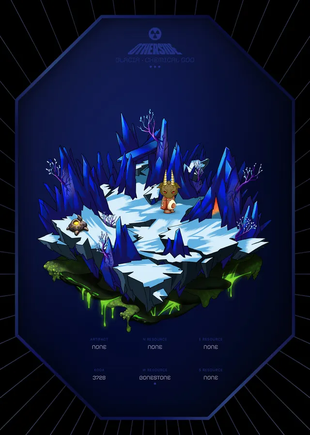 Otherdeed #25460 — Glacia