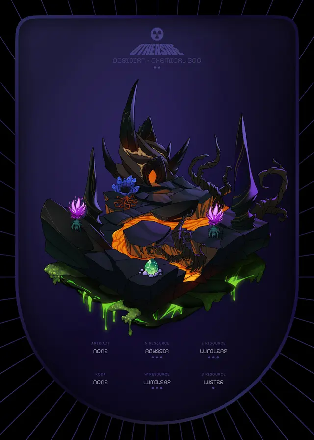 Otherdeed #27800 — Obsidian