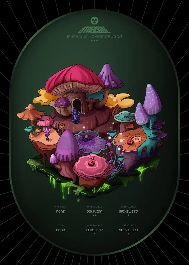 Otherdeed #27896 — Mycelium