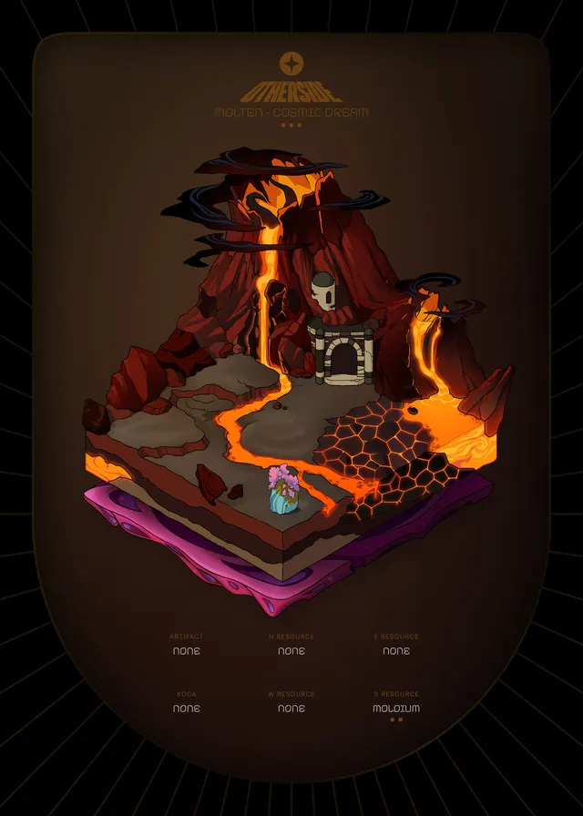Otherdeed #30140 — Molten