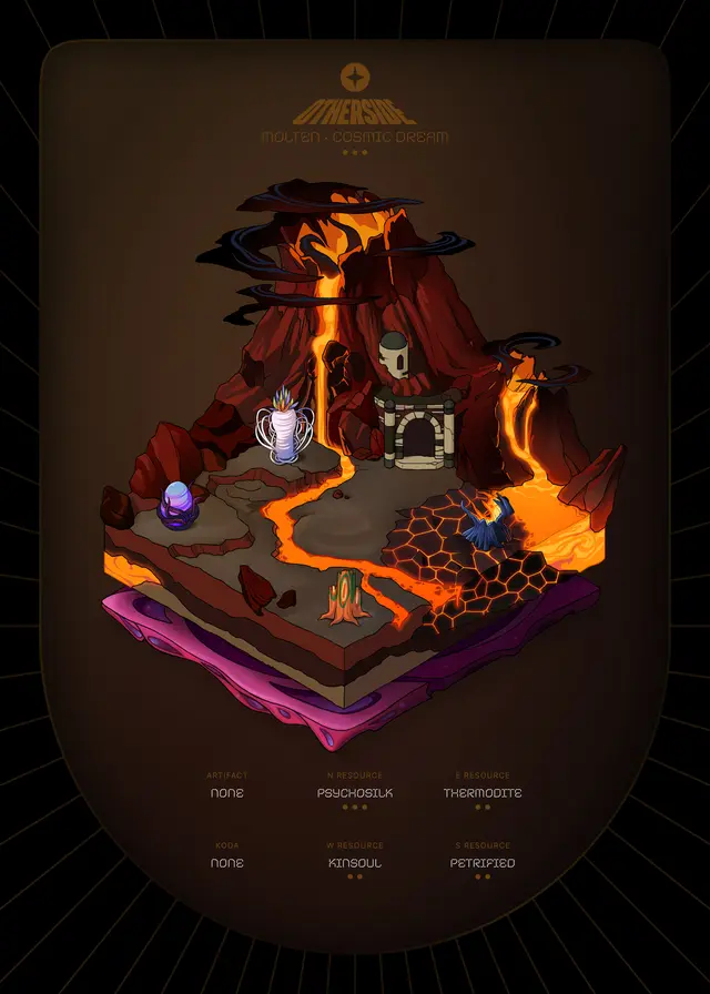 Otherdeed #31671 — Molten