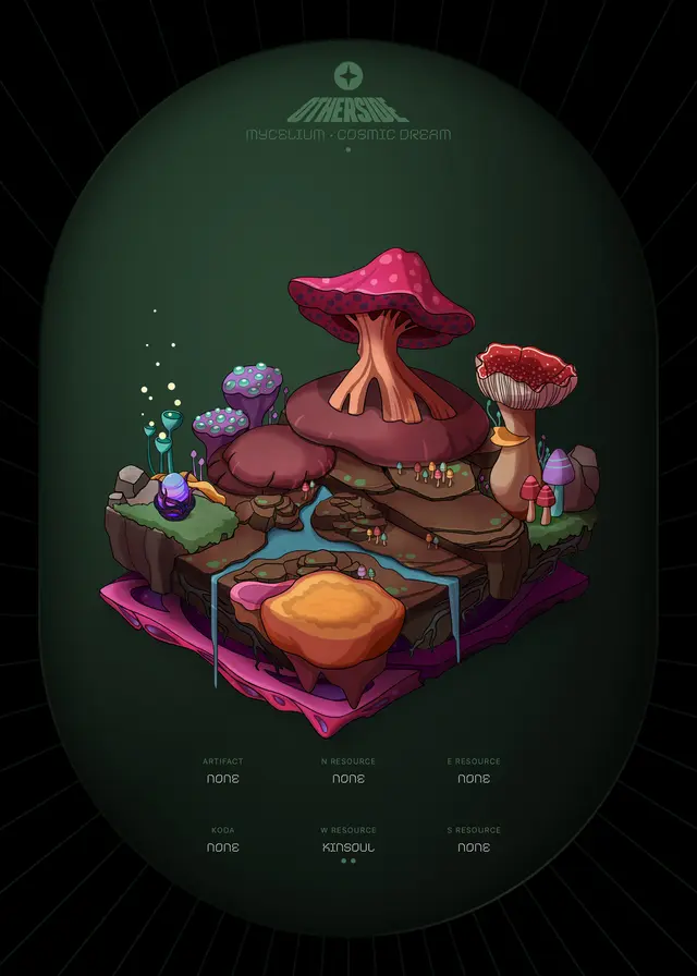 Otherdeed #31674 — Mycelium