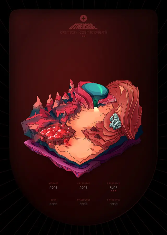 Otherdeed #31680 — Crimson