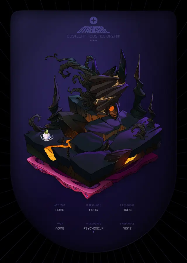 Otherdeed #32085 — Obsidian