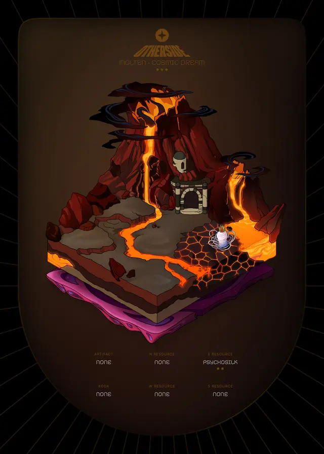 Otherdeed #32370 — Molten