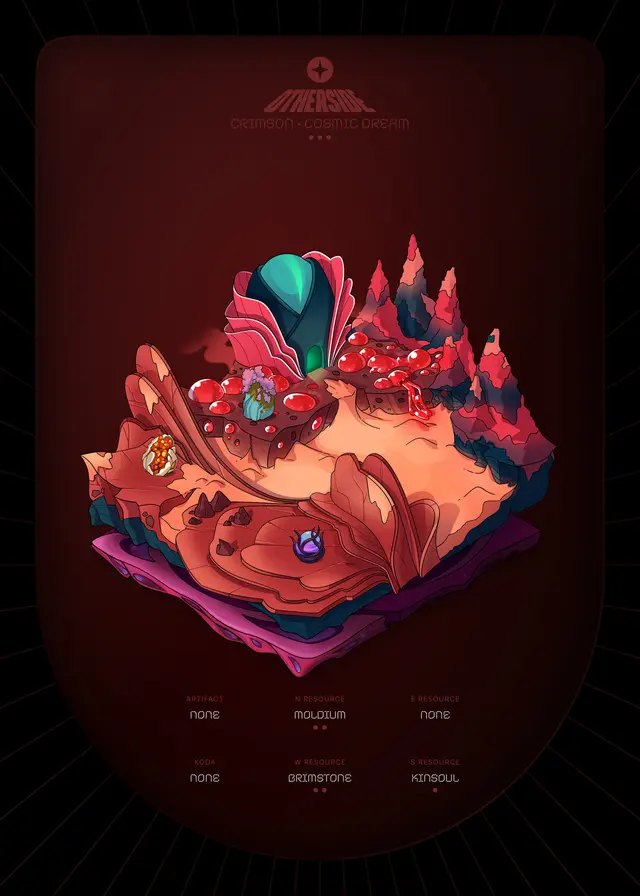 Otherdeed #32373 — Crimson