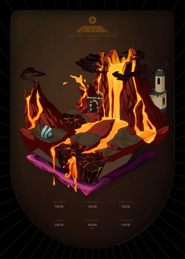 Otherdeed #32450 — Molten