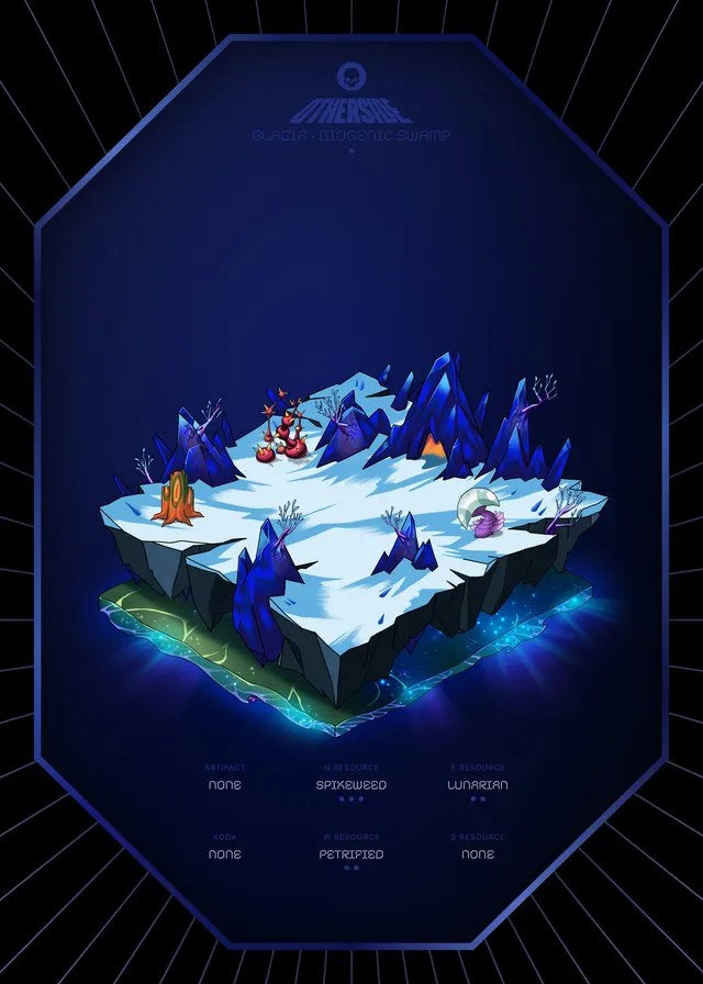 Otherdeed #3250 — Glacia