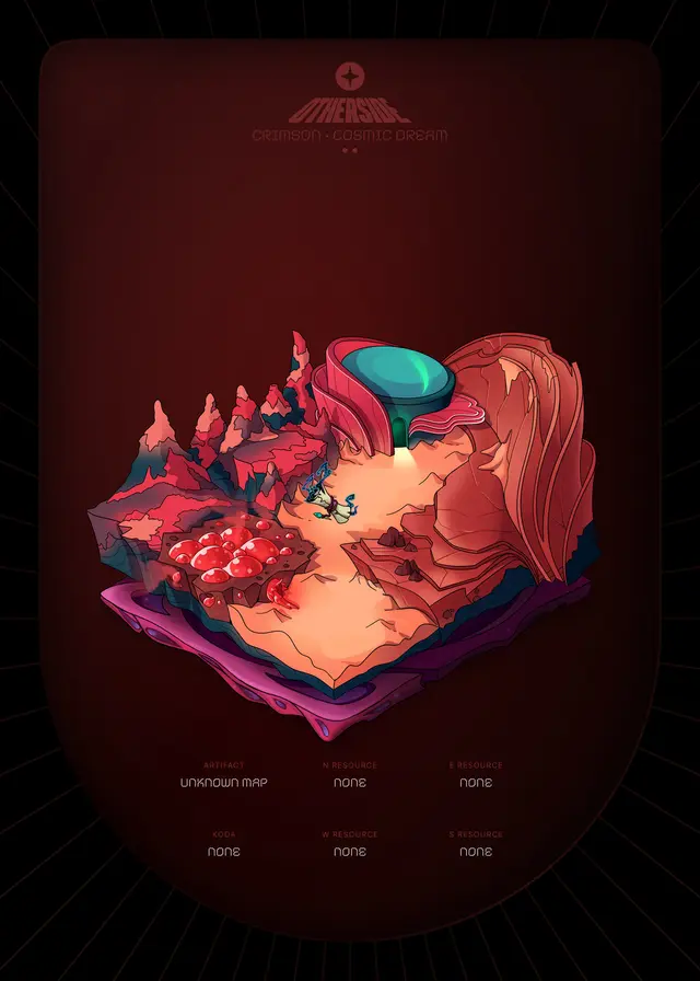 Otherdeed #32965 — Crimson