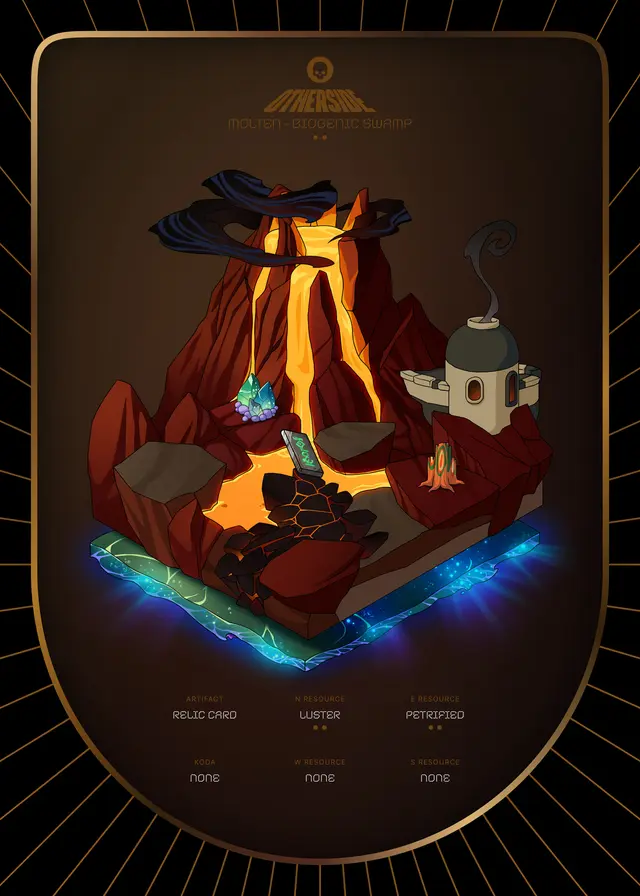 Otherdeed #4065 — Molten